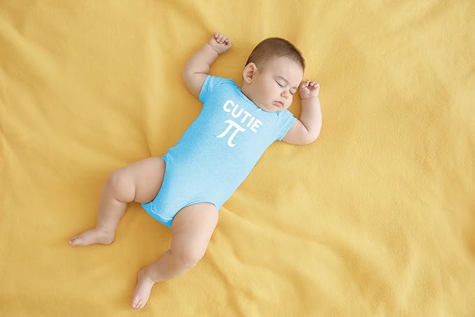 AW Fashions Cutie Pie Baby Bodysuit Cute Sweet Outfit Boys Girls Newborn Romper Infants Announcement