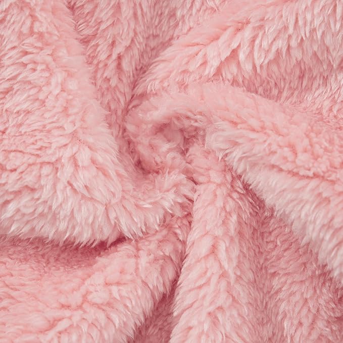 Baby Boys Girls Fleece Jackets Zip Up Hoodies Cute Bear Coats Fall Winter Fuzzy Jacket Newborn Boys Girls Outwear