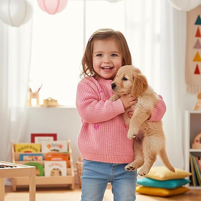 Mommy and Me Sweater Matching Family Outfit Long Sleeve Knit Sweater Pullover Mom and Baby Clothes