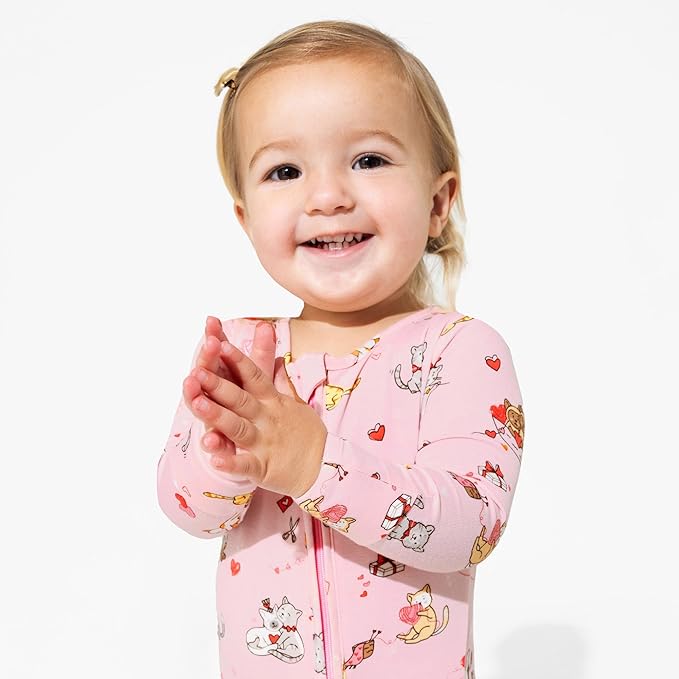 Bellabu Bear Convertible Footies for Baby Boys & Baby Girls, Family Matching Pajamas, Rayon from Bamboo