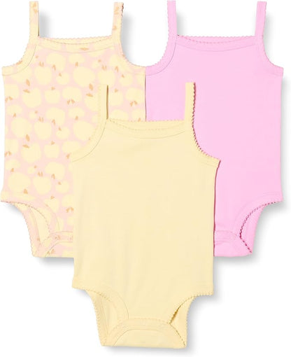 Amazon Essentials baby-girls Sleeveless Bodysuits