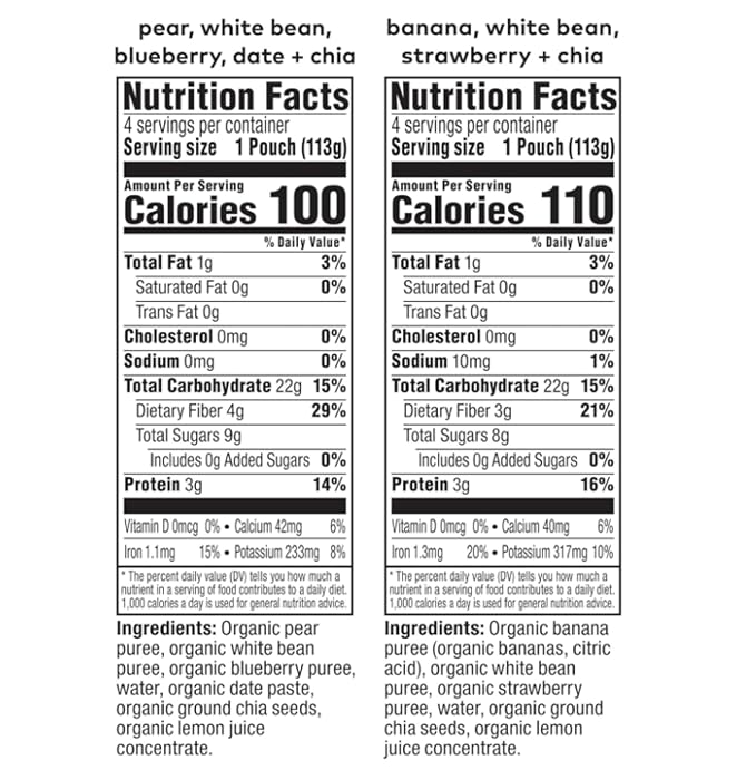 Plum Organics Variety Pack, 12+ Months - Mighty Builder Organic Fruit and Veggie Blend Toddler Food Pouches - 4 oz Pouch (Pack of 8)