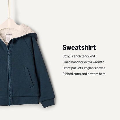 Amazon Essentials x Sofia Grainge Unisex Toddlers and Babies’ Zip Hoodie Sweatshirt