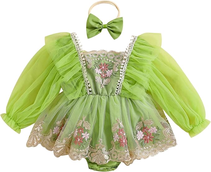 Baby Girl Clothes Floral Boho Lace Romper Bodysuit Romper Jumpsuit Summer Outfit Summer Baby Clothes Girls