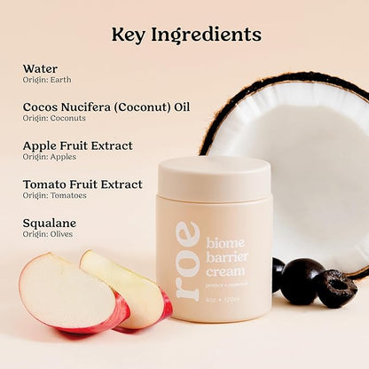 Roe Wellness- Baby Cream Lotion Ointment EWG Verified Non-Toxic Ingredients | Full Body Biome Barrier | Dry Skin, Itch Relief, Moisturizing, All Over Ointment | Toddlers & Kids