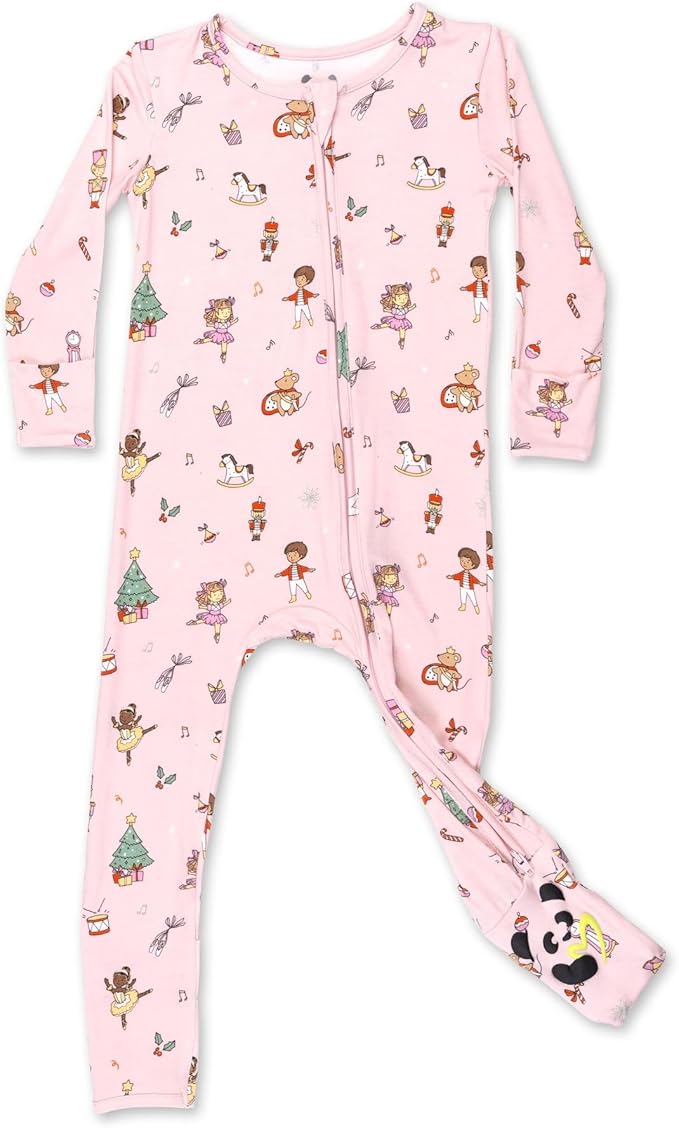 Bellabu Bear Convertible Footies for Baby Boys & Baby Girls, Family Matching Pajamas, Rayon from Bamboo