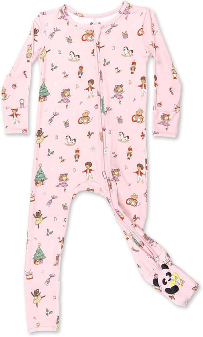 Bellabu Bear Convertible Footies for Baby Boys & Baby Girls, Family Matching Pajamas, Rayon from Bamboo