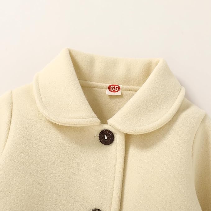 Baby Coats Fall Winter Kid Baby Girl Cloak Button Jacket Clothes Baby Outwear Clothes