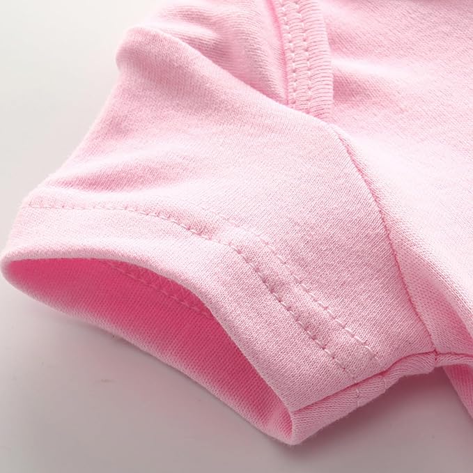 Fashion Unisex baby Boy Girl Bodysuits 5-Pack Casual Cotton Soft Infants Outfit New born Clothes