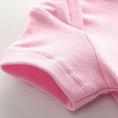 Fashion Unisex baby Boy Girl Bodysuits 5-Pack Casual Cotton Soft Infants Outfit New born Clothes