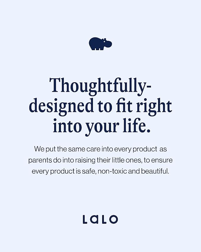 Lalo First Bites Silicone Baby Feeding Set - Baby Led Weaning Supplies - Non-Toxic Silicone - Includes 1 Bib, 2 Spoons, Training Cup, Suction Plate and Bowl - 6 Pieces - Oatmeal