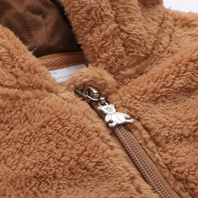 Baby Girl Clothes Newborn Boy Outfits Suit Fleece Jacket Pants Winter Coats 2PCS