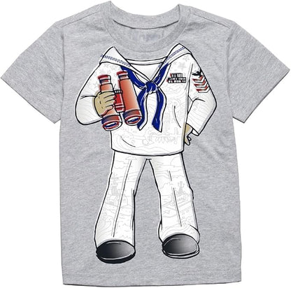 Become a Land Animal or Character Super Soft Short Sleeve Tee for Baby, Infant + Toddler (0/6M-6T)