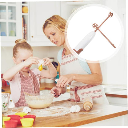 Electric Stirrer with Extended Handle Portable Handheld Mixer for Milk Powder Shakes Detachable Design for Easy Cleaning Lightweight for Busy Parents