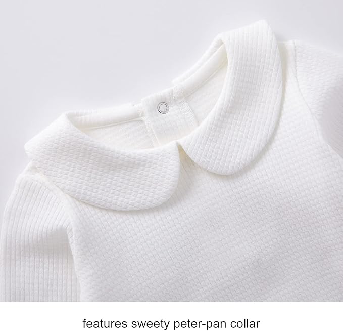 pureborn Baby Boys Girls Bodysuit Super Soft Cotton Romper 0-24 Months