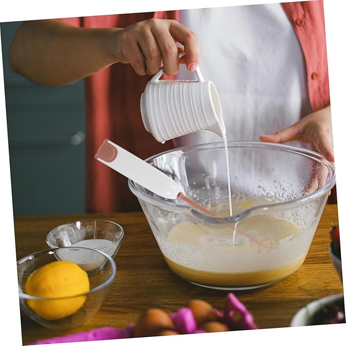 STOBAZA Electric Milk Powder Mixer Stirrer Handheld Portable Multifunctional Milk Frother for Formula and Drinks with Detachable Easy Clean Design Lightweight and Powerful Mixing Tool for