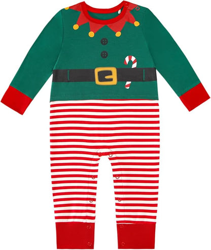 Baby Rompers-Viscose Made from Bamboo, Long Sleeve Jumpsuit Crewneck Bodysuit Infant Clothes for Boys Girls