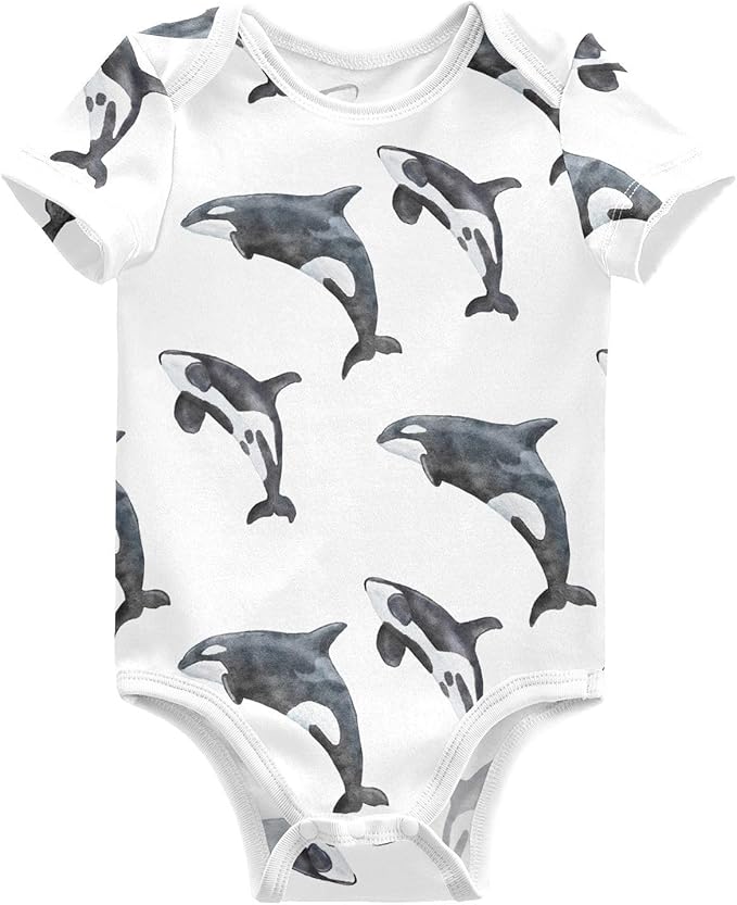 vvfelixl Dachshund Dog Baby Clothes for Boy Girl,Baby One-Piece Bodysuit for 0-24 Months,Short Sleeve