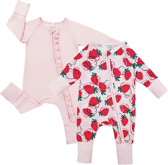 Bow Dream Baby Bamboo Rayon Romper Girl Footless Viscose Newborn Infant Footie Mitten Cuffs Toddler Boy Clothes