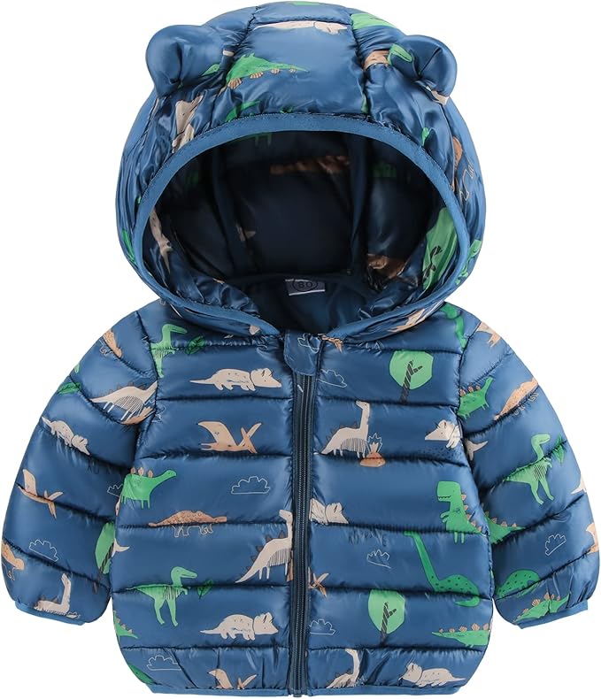 Newborn baby boy girl jacket winter clothes sweater outfit toddler puffer coat