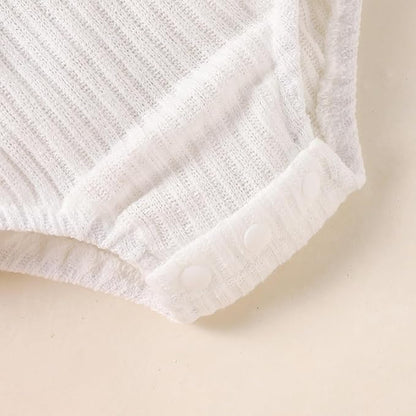 GRNSHTS Newborn Baby Girl Clothes Ruffle Rompers Toddler Fall Outfits for Girls Set Little Girl Fall Winter Clothing