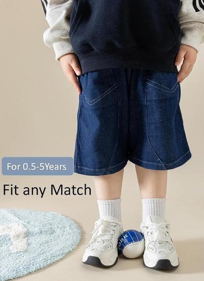 Toddler Grip Socks with Non-Slip, Unisex Baby Retro Stripe Seamless Crew Ankle Cotton Socks for Girls Boys 6 Pairs