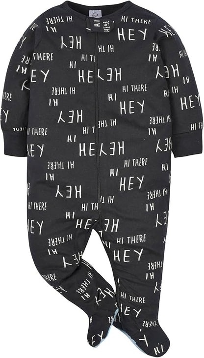 Gerber Baby Girls 4 Pack Sleep 'N Play Footie