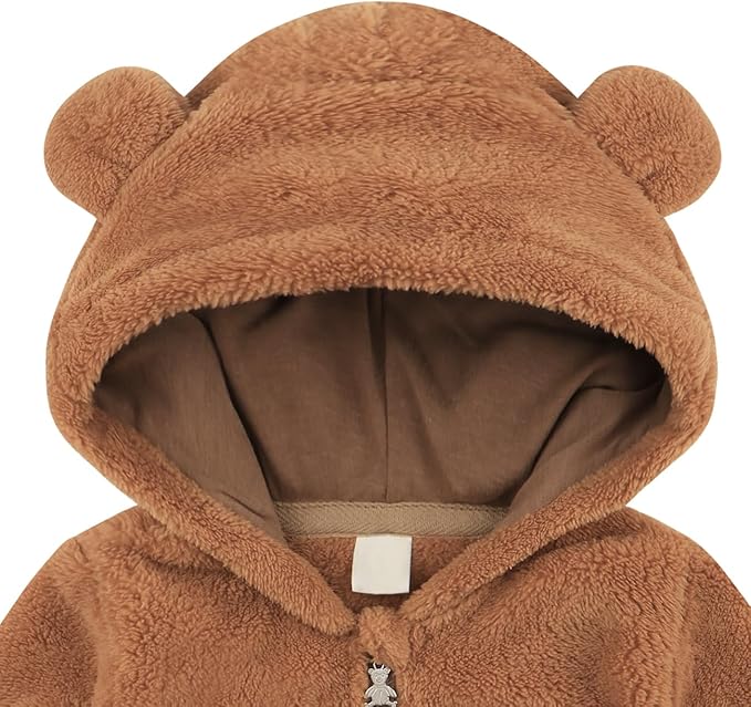 Baby Girl Clothes Newborn Boy Outfits Suit Fleece Jacket Pants Winter Coats 2PCS