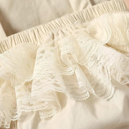 Sasaerucure Infant Baby Girl Summer Outfits Sleeveless Dress Romper Lace Tutu Onesie One Piece Ruffle Bodysuit