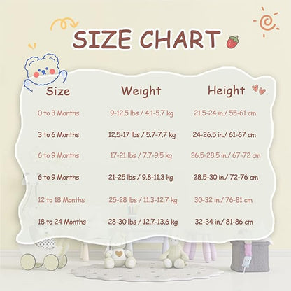 Jimonda Baby Bodysuits Rayon from Bamboo Short Sleeve Baby Boys Girls Rompers Soft Outfits Newborn Clothes