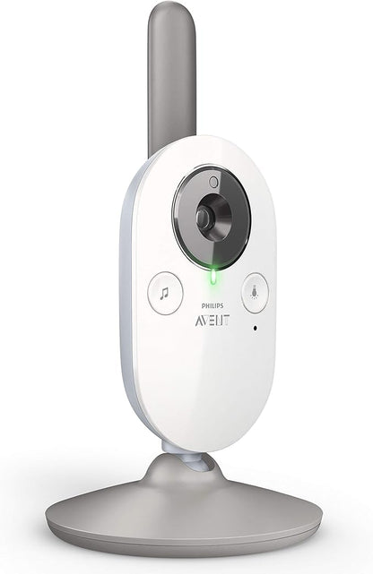 PHILIPS Avent Digital Baby Monitor with Camera and Audio, 3.5" Display Baby Camera Monitor with 2-Way Talk, Night Vision, Temperature, 980ft Range, Video Baby Monitor with No Wi-fi, Lullabies