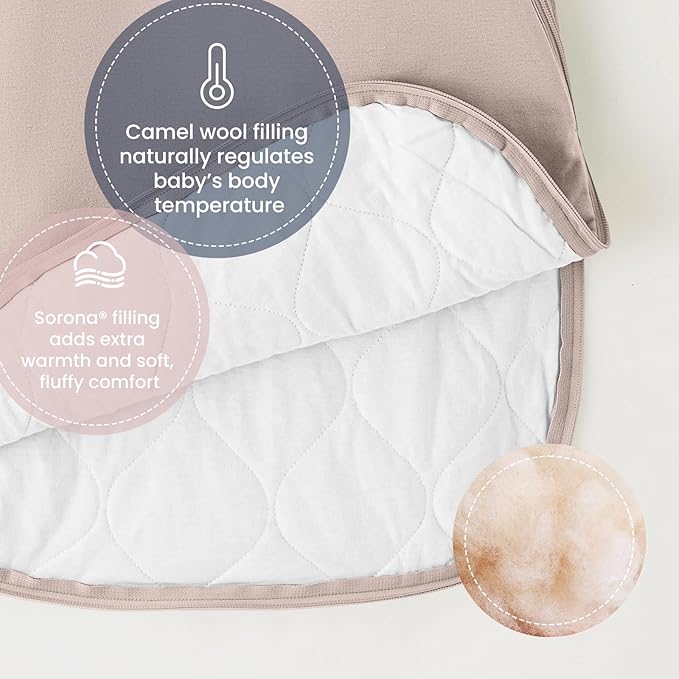 kaiya baby Unisex Sleeping Bag for Babies and Toddlers 2.5 Tog Sleep Sack, Long Sleeve Sleep Sack, Wearable Blanket Baby