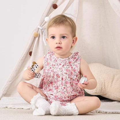 pureborn Baby Girls Boys Bodysuit Super Soft Cotton Romper 0-24 Months