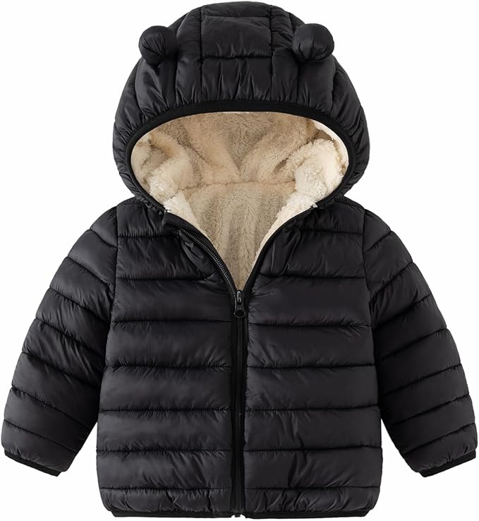 CECORC Toddler Winter Coats Lightweight Puffer Jacket for Baby Infant kids, 6-12 Month,12-18 Month, 2t,3t,4t