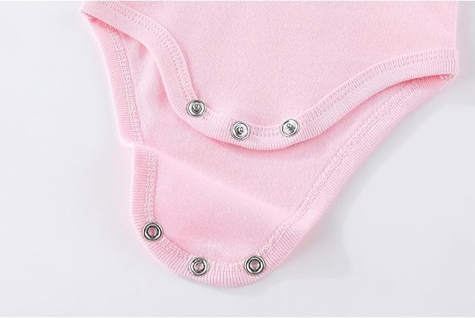 6 Pack Unisex Baby Boy Girl Rompers 0-12months Infant Short Sleeve Bodysuits New Born Soft Cotton One-Piece Clothes