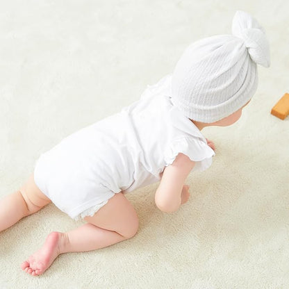 pureborn Baby Romper Bodysuits 2-Pack Unisex Soft Cotton One-Piece Outfit for Infant Boys Girls 0-24 Months