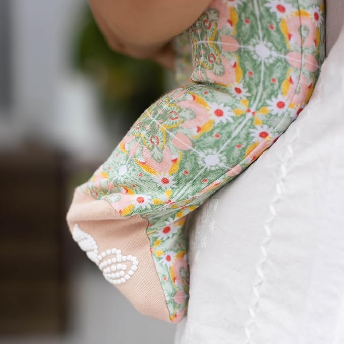 Burt's Bees Baby Girls' Organic Cotton Sleep and Play Footed Pajamas