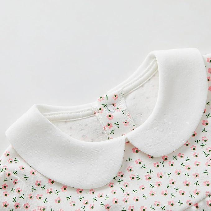 pureborn Baby Girls Boys Bodysuit Super Soft Cotton Romper 0-24 Months