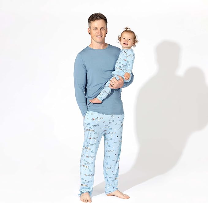 Bellabu Bear Convertible Footies for Baby Boys & Baby Girls, Family Matching Pajamas, Rayon from Bamboo