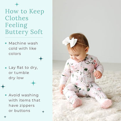 Ruffled Zippered Vintage Pink Rose One Piece