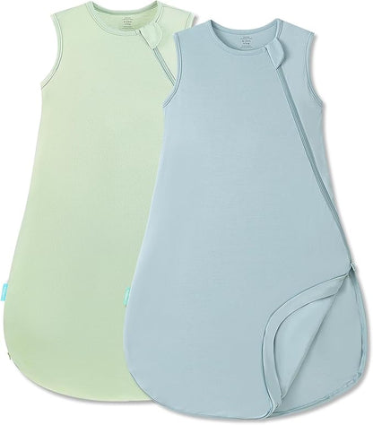 PurComfy Supersoft Sleep Sack 0.5 TOG, Premium Bamboo Viscose Sleeping Bag Thin Baby Wearable Blanket 2-Way Zipper Sleep Sack