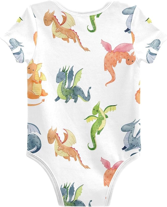 vvfelixl Dachshund Dog Baby Clothes for Boy Girl,Baby One-Piece Bodysuit for 0-24 Months,Short Sleeve