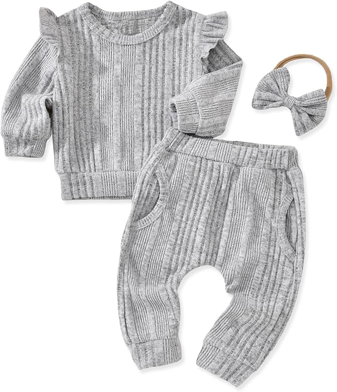 Aalizzwell Infant Baby Girl Fall Winter Outfit