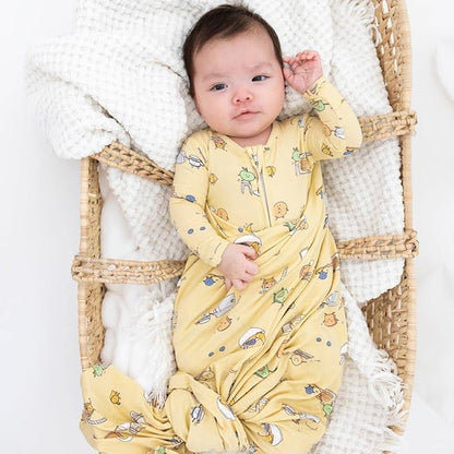 Bellabu Bear Convertible Footies for Baby Boys & Baby Girls, Family Matching Pajamas, Rayon from Bamboo