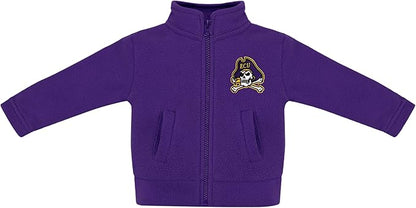 Creative Knitwear College Baby Polar Fleece Jacket-Team Logo, Multiple Colors, for Boys & Girls (12 Mos-8 Yrs)