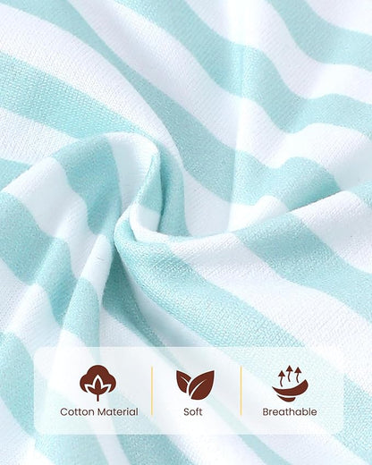 Baby Boy Swimsuit UPF 50+ Sun Protection Rash Guard Swimwear Zipper One Piece Toddler Boy Bathing Suit With Hat