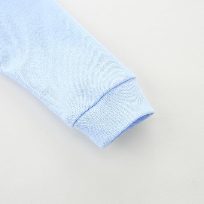 Unisex Baby Onesie, Long Sleeve 100% Cotton Baby Clothes, Baby Footless Jumpsuit