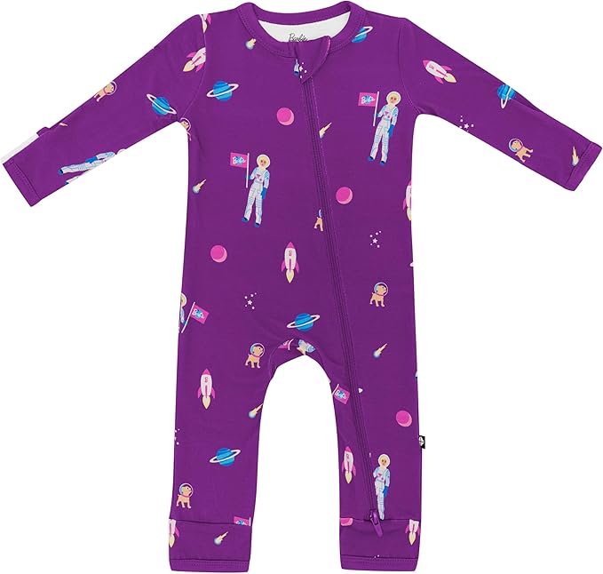 KYTE BABY Unisex Rayon Made From Bamboo Zippered Rompers 0-24 Months