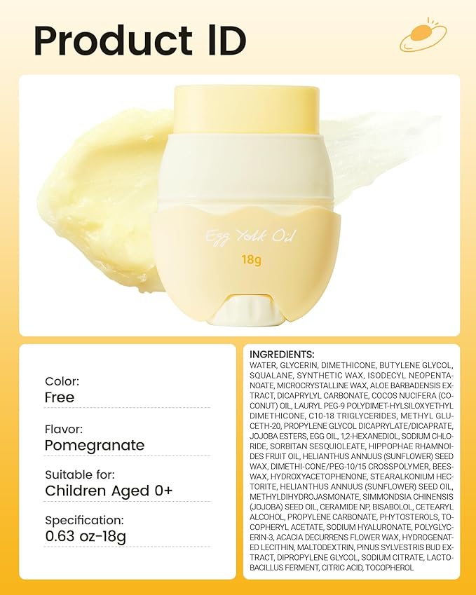 RUNBEN Kids Face Lotion Stick, 72H Deep Moisturizing, Gentle & Non-Greasy Baby Moisturizer Balm, Repair Skin Barrier, Relieves Kids Dry & Sensitive Skin Care, Easy Application