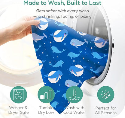 Baby Sleep Sack, 1.0 TOG Cozy Wearable Blanket, Soft Sleeping Bag with Zipper, Toddler Sleep Sack 0-3-6-12-24-3T